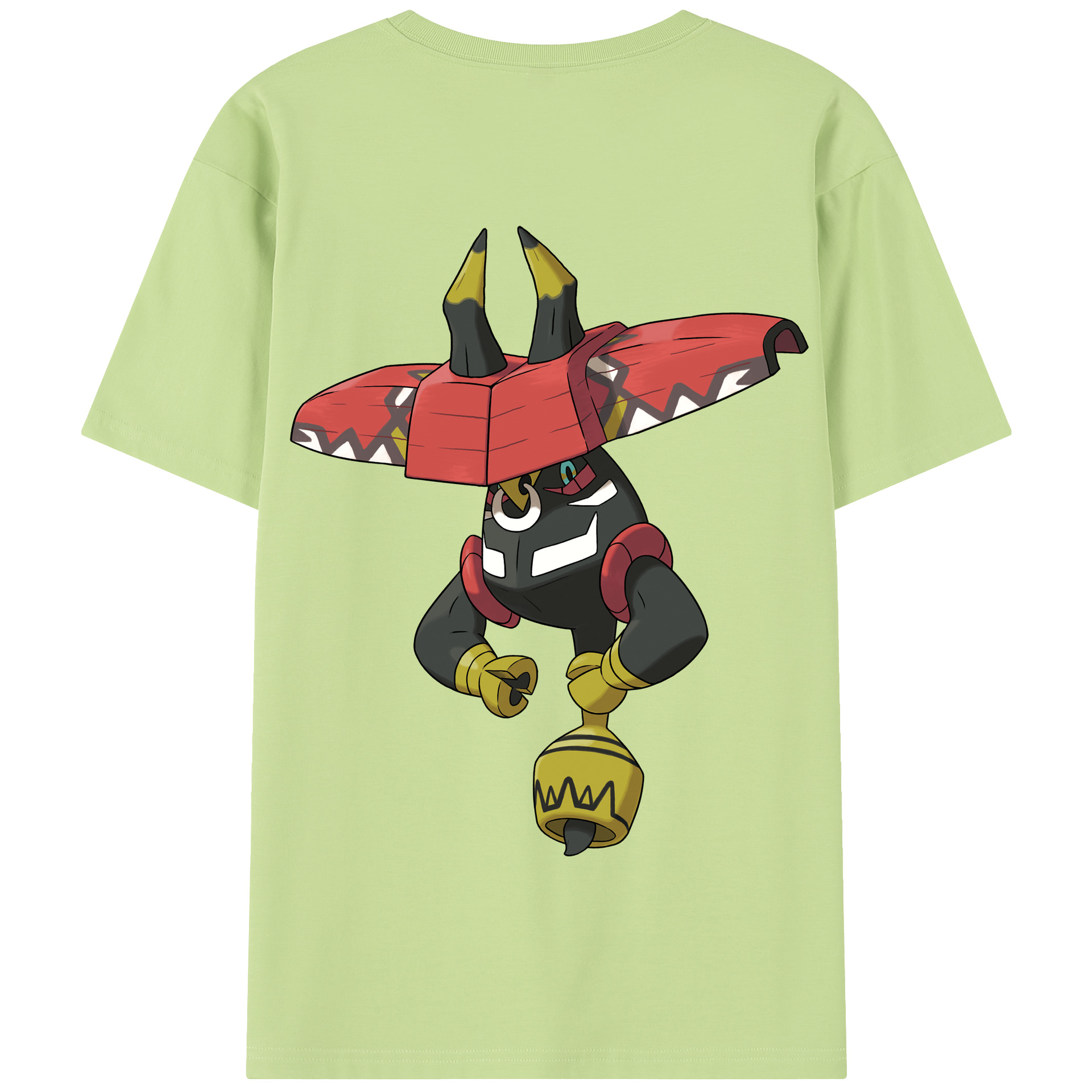 （画像用） ポケットモンスター Pokémon 綿100％半袖Tシャツ（背面プリント）